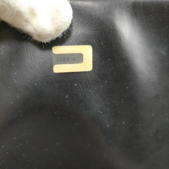 789835BY (EH) Authentic Chanel Shoulder Black Caviar Skin Luxury Vintage Designe - Picture 8 of 9